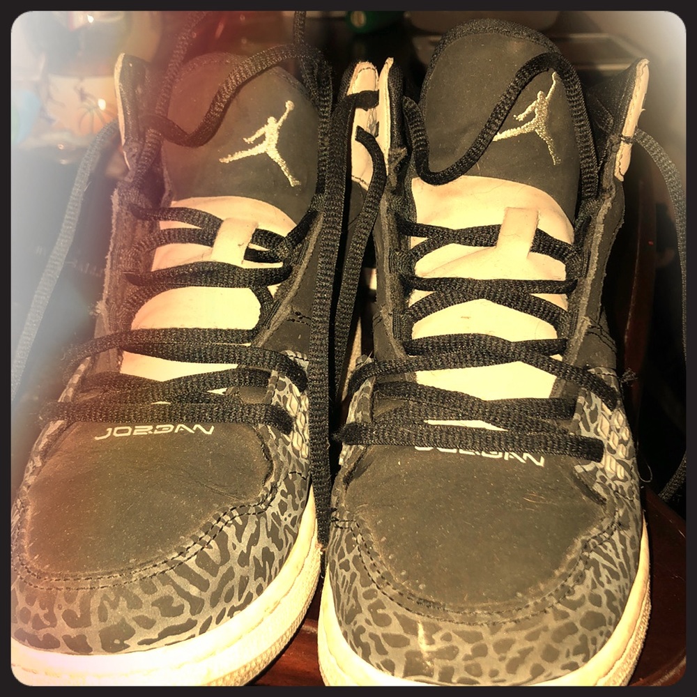 Black and Grey Jordan’s